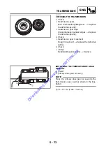 Предварительный просмотр 277 страницы Yamaha 2005 YP400T Service Manual