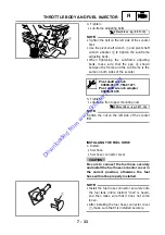 Предварительный просмотр 322 страницы Yamaha 2005 YP400T Service Manual