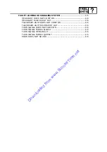 Предварительный просмотр 381 страницы Yamaha 2005 YP400T Service Manual