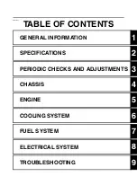 Предварительный просмотр 7 страницы Yamaha 2006 FZ1-N Service Manual