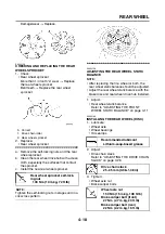 Предварительный просмотр 143 страницы Yamaha 2006 FZ1-N Service Manual