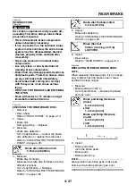 Предварительный просмотр 162 страницы Yamaha 2006 FZ1-N Service Manual