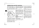 Предварительный просмотр 22 страницы Yamaha 2006 FZ6-S Owner'S Manual