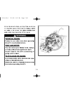 Preview for 71 page of Yamaha 2006 GRIZZLY 125 Owner'S Manual