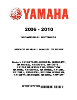 Yamaha 2006 RX10GTAXW Service Manual preview