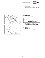 Предварительный просмотр 27 страницы Yamaha 2006 RX10GTAXW Service Manual