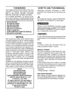 Предварительный просмотр 300 страницы Yamaha 2006 RX10GTAXW Service Manual