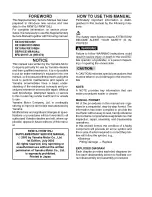 Предварительный просмотр 506 страницы Yamaha 2006 RX10GTAXW Service Manual