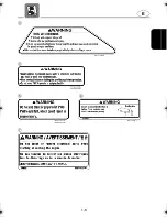 Preview for 13 page of Yamaha 2006 WaveRunner FX Cruiser High Output Owner'S/Operator'S Manual