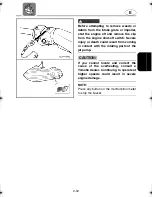 Preview for 59 page of Yamaha 2006 WaveRunner FX Cruiser High Output Owner'S/Operator'S Manual