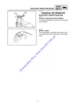Preview for 8 page of Yamaha 2006 XF50W Service Manual