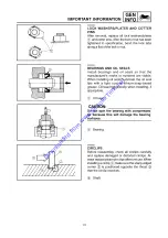 Preview for 12 page of Yamaha 2006 XF50W Service Manual