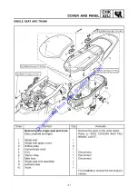 Предварительный просмотр 62 страницы Yamaha 2006 XF50W Service Manual