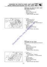 Preview for 87 page of Yamaha 2006 XF50W Service Manual