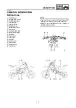 Предварительный просмотр 26 страницы Yamaha 2006 YZ85 Owner'S Service Manual