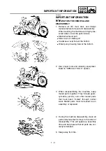 Предварительный просмотр 30 страницы Yamaha 2006 YZ85 Owner'S Service Manual