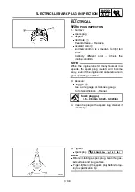 Предварительный просмотр 194 страницы Yamaha 2006 YZ85 Owner'S Service Manual