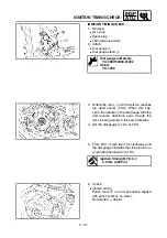 Предварительный просмотр 196 страницы Yamaha 2006 YZ85 Owner'S Service Manual