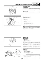 Предварительный просмотр 214 страницы Yamaha 2006 YZ85 Owner'S Service Manual