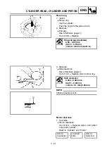 Предварительный просмотр 240 страницы Yamaha 2006 YZ85 Owner'S Service Manual