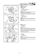 Предварительный просмотр 300 страницы Yamaha 2006 YZ85 Owner'S Service Manual