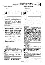 Предварительный просмотр 307 страницы Yamaha 2006 YZ85 Owner'S Service Manual