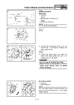 Предварительный просмотр 352 страницы Yamaha 2006 YZ85 Owner'S Service Manual