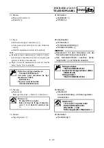 Предварительный просмотр 401 страницы Yamaha 2006 YZ85 Owner'S Service Manual