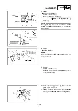 Предварительный просмотр 416 страницы Yamaha 2006 YZ85 Owner'S Service Manual