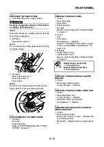 Preview for 149 page of Yamaha 2006 YZFR6V Service Manual