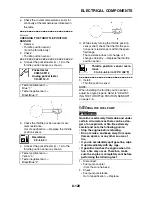 Предварительный просмотр 501 страницы Yamaha 2007 FZ6-N Service Manual