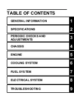 Preview for 7 page of Yamaha 2007 XP500 Service Manual