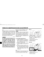 Preview for 60 page of Yamaha 2008 Fazer FZ1-N Owner'S Manual