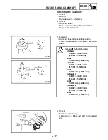 Предварительный просмотр 133 страницы Yamaha 2008 Raptor 250 Service Manual