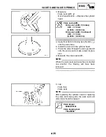 Предварительный просмотр 142 страницы Yamaha 2008 Raptor 250 Service Manual