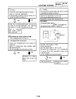 Предварительный просмотр 296 страницы Yamaha 2008 Raptor 250 Service Manual