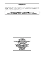 Preview for 2 page of Yamaha 2008 Rhino YXR45FX Supplementary Service Manual