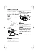 Preview for 44 page of Yamaha 2008 WaveRunner FX SHO: 2008 WaveRunner FX Cruiser SHO Owner'S Manual