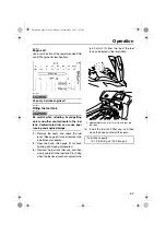 Preview for 65 page of Yamaha 2008 WaveRunner FX SHO: 2008 WaveRunner FX Cruiser SHO Owner'S Manual