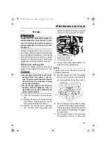 Preview for 91 page of Yamaha 2008 WaveRunner FX SHO: 2008 WaveRunner FX Cruiser SHO Owner'S Manual