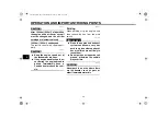 Preview for 44 page of Yamaha 2008 XV1900AX Owner'S Manual