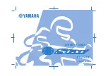 Yamaha 2008 XV250X Owner'S Manual preview