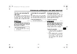 Предварительный просмотр 59 страницы Yamaha 2008 XV250X Owner'S Manual