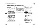 Preview for 38 page of Yamaha 2008 XVS1300AX Owner'S Manual