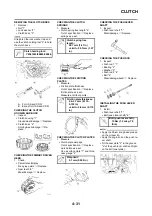 Предварительный просмотр 98 страницы Yamaha 2008 YZ250FX Owner'S Service Manual