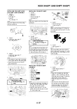 Предварительный просмотр 114 страницы Yamaha 2008 YZ250FX Owner'S Service Manual