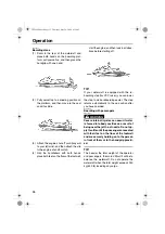 Предварительный просмотр 60 страницы Yamaha 2009 Wave Runner VX Deluxe Operator'S Manual