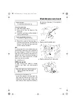 Предварительный просмотр 77 страницы Yamaha 2009 Wave Runner Operator'S Manual