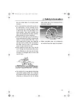 Preview for 17 page of Yamaha 2009 WaveRunner FX Cruiser SHO Owner'S Manual