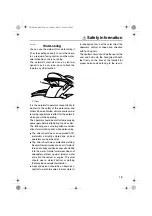 Preview for 23 page of Yamaha 2009 WaveRunner FX Cruiser SHO Owner'S Manual